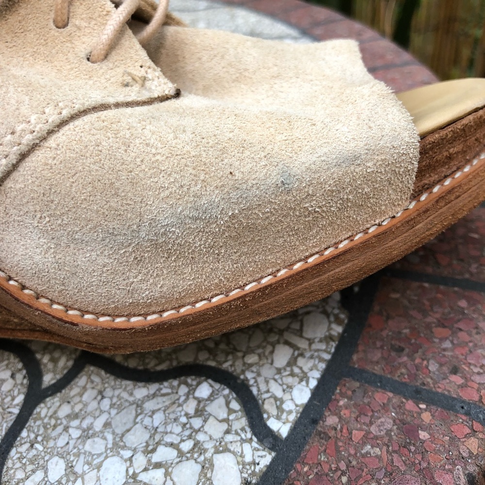 Rag & Bone Sunderland Wedge Tan Suede Booties - image 6